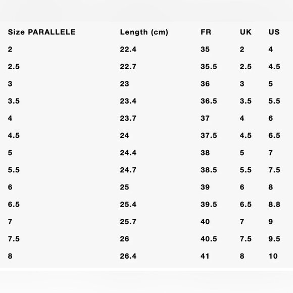 Parallele Paris Colorblock Leather Flats Women’s  4.5 5 35.5 Retro Minimalist - Picture 12 of 12